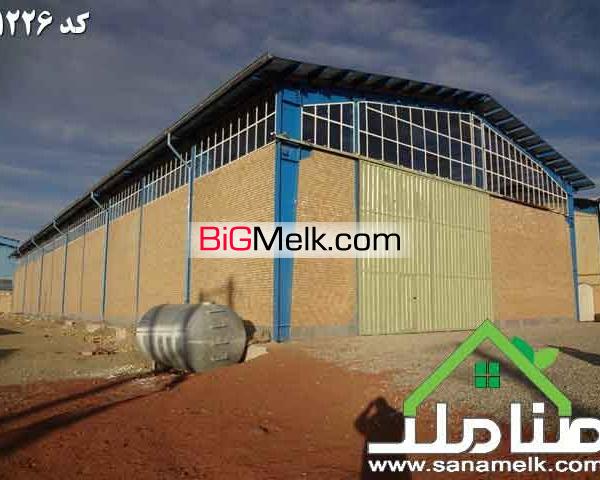 اجاره سوله استاندارد در شهرک صنعتی صفادشت کد1226