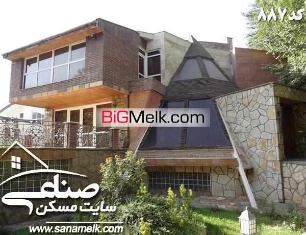 فروش زیباترین باغ ویلای شهرک باران کد887 جاده مخصوص