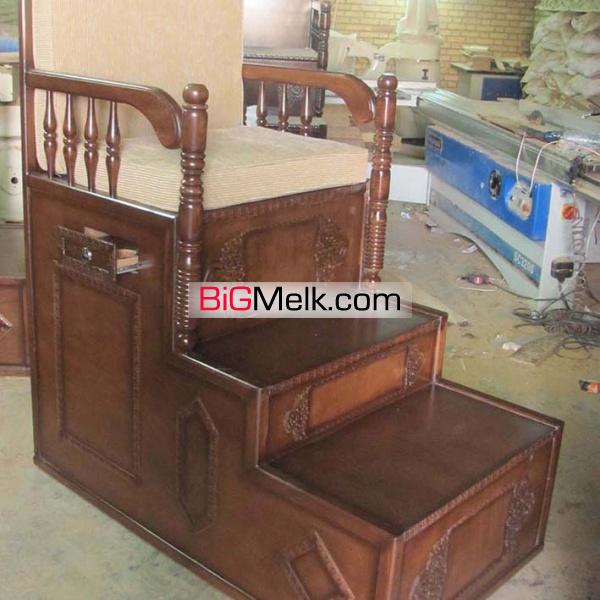 منبر تمام چوب گردو ، منبر تمام چوب راش