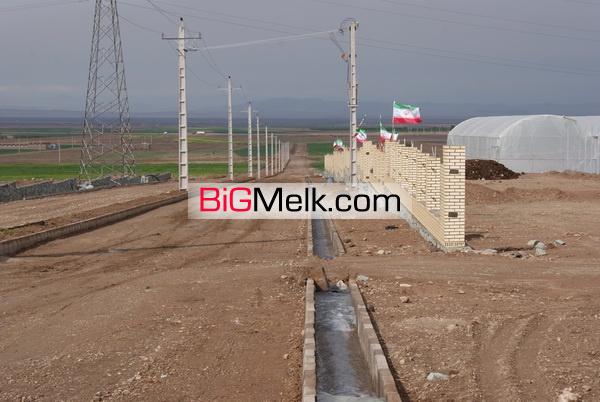فروش زمین برای ساخت گلخانه در شهرک گلخانه ای آوه