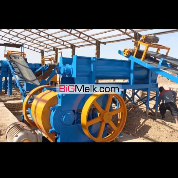 فروش کارخانه صنعتی با تمام تجهیزات مناسب  آجر ، سنگبری و ...