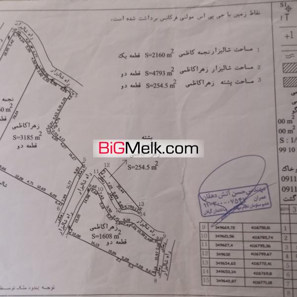 زمین کشاورزی شایزار در گیلان فومن