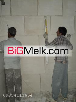 نصب دیوار گچی دیوار پیش ساخته