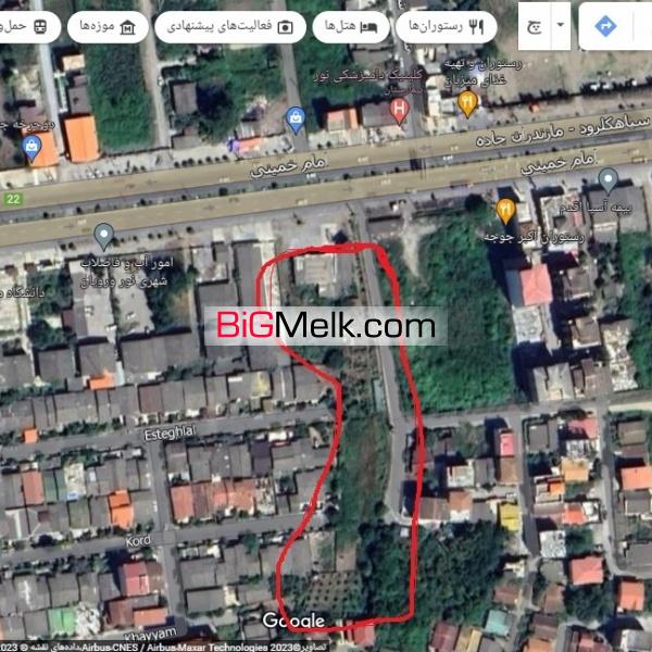 فروش زمین 3000 متری مازندران رویان