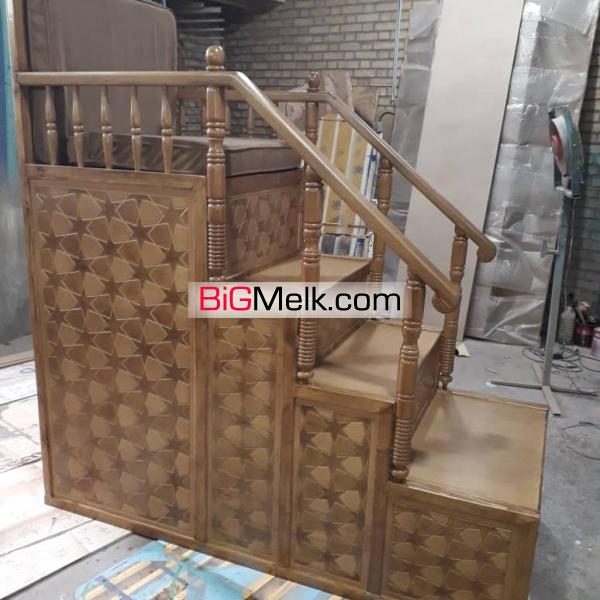 منبر تمام چوب گردو ، منبر تمام چوب راش