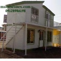کانکس اداری دو اتاقه ، کانکس اداری دوطبقه
