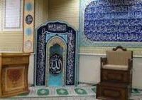 ساخت منبر مسجد منبر یک پله چوبی ثامن